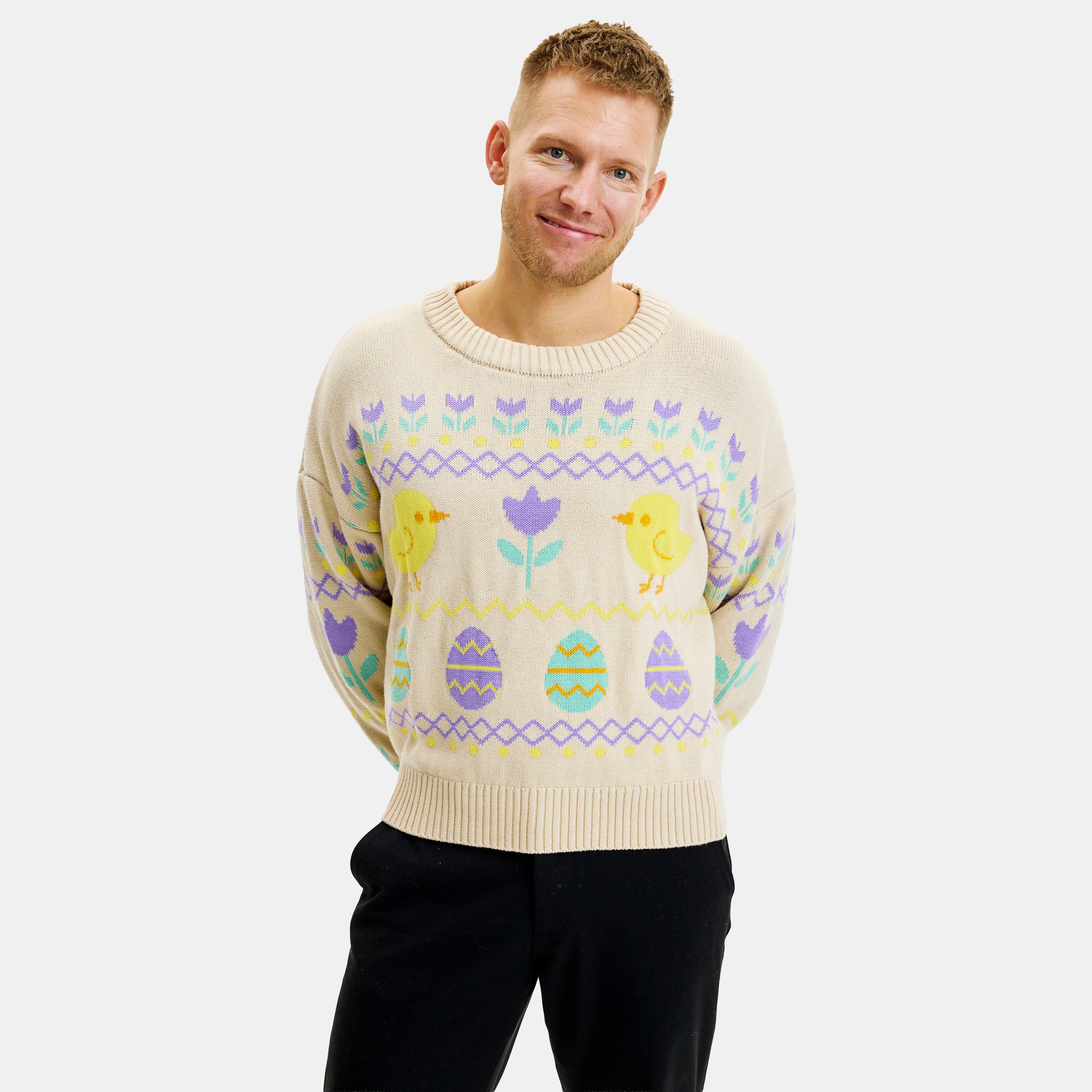 Den hyggelige pÄskesweater - Herre